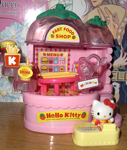 Тестируем подарок - домик Hello Kitty